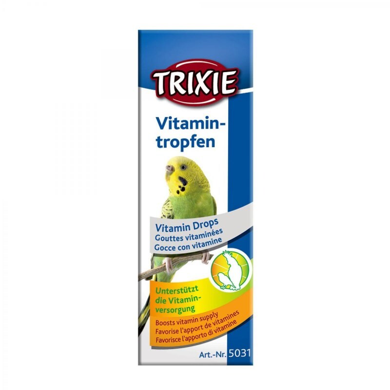 Trixie (Тріксі) Vitamin Drops - Вітаміни для птахів, мультивітамін в кралях (15 мл) в E-ZOO
