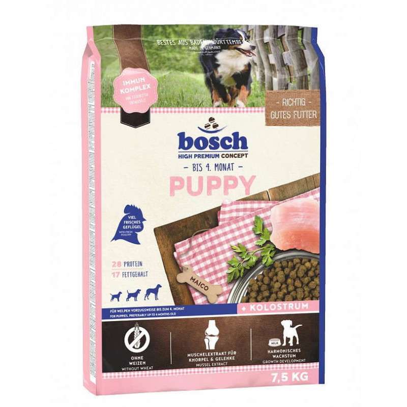 Bosch (Бош) Puppy - Сухой корм с мясом домашней птицы для щенков всех пород возрастом до 3 месяцев