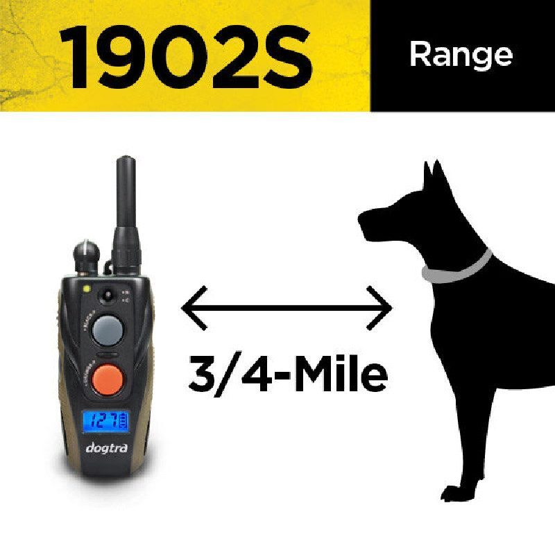 Dogtra (Догтра) 1902S - Электроошейник для одновременной работы с двумя собаками (1902S) в E-ZOO
