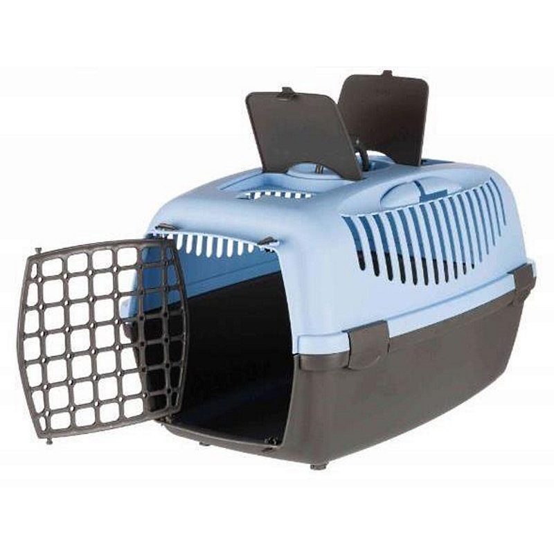 Trixie (Трикси) Capri 3 Transport Box – Переноска для котов и собак весом до 12 кг с пластиковой дверцей (40х38х61 см) в E-ZOO