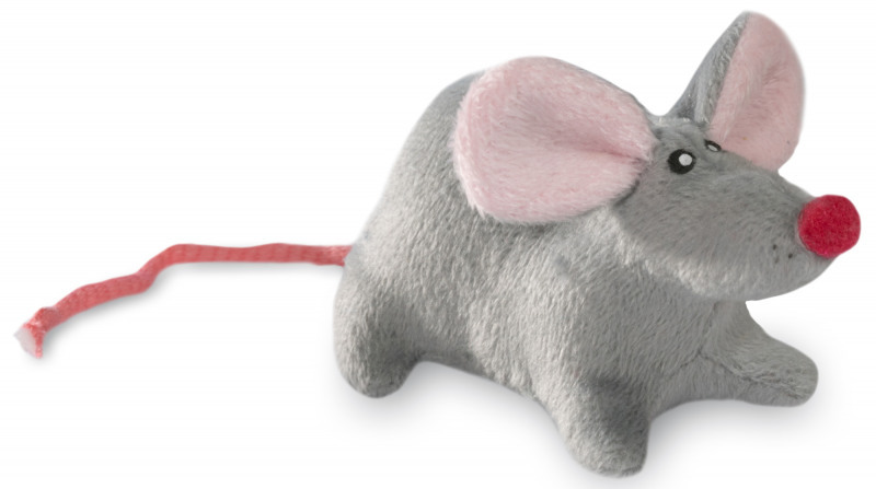 HARLEY & CHO (Харлі енд Чо) Michelle - М'яка іграшка-мишка для котів (10х5 см) в E-ZOO