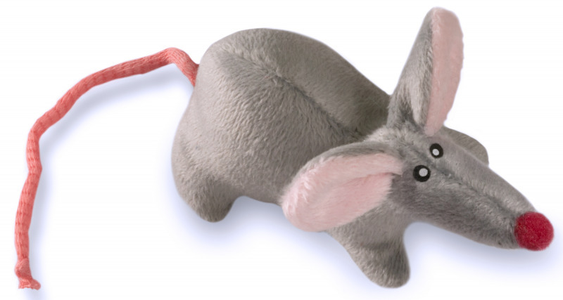 HARLEY & CHO (Харли энд Чо) Michelle - Мягкая игрушка-мышка для котов (10х5 см) в E-ZOO