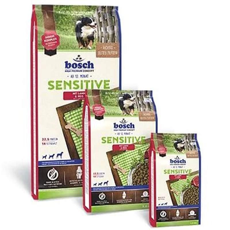 Bosch (Бош) Sensitive Lamb & Rice - Сухой корм с ягненком и рисом для взрослых собак склонных к аллергии (15 кг) в E-ZOO