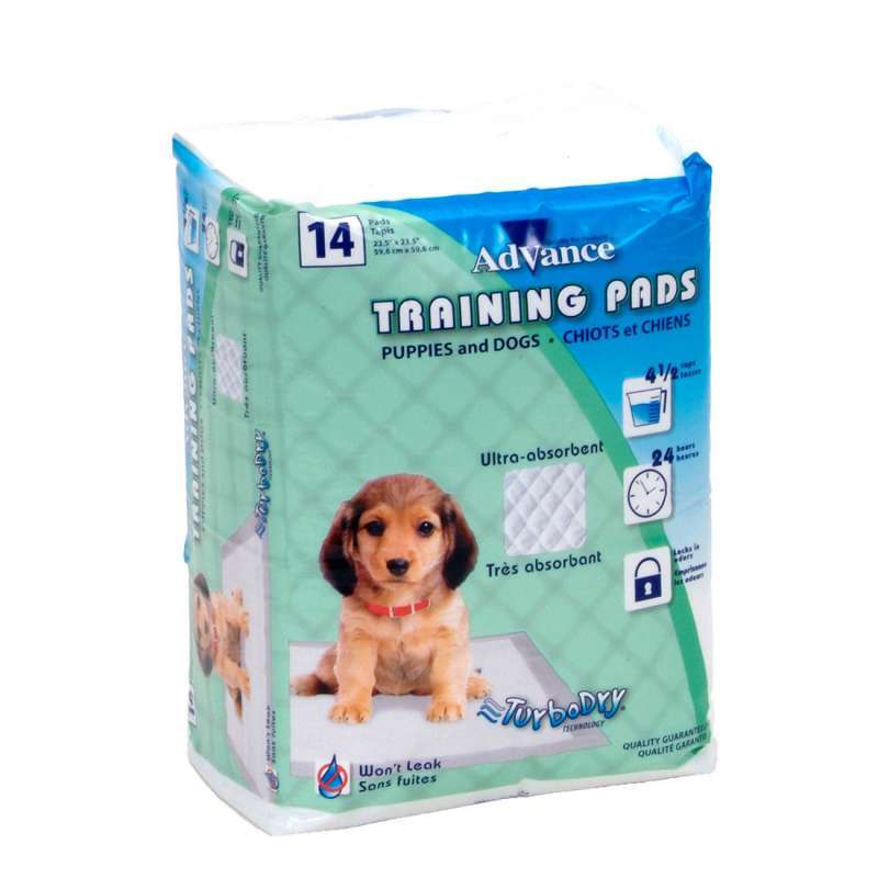 Coastal (Костал) Advance Dog Training Pads - Пелюшка суперабсорбуюча з індікатором для цуценят та дорослих собак (59,6х59,6 см /14 шт.) в E-ZOO