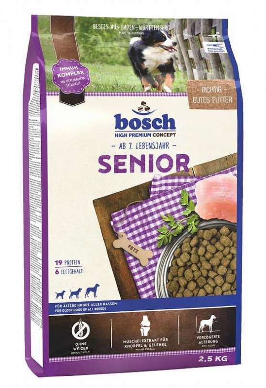 Bosch (Бош) Senior - Сухий корм з м'ясом птиці для літніх собак (12,5 кг) в E-ZOO