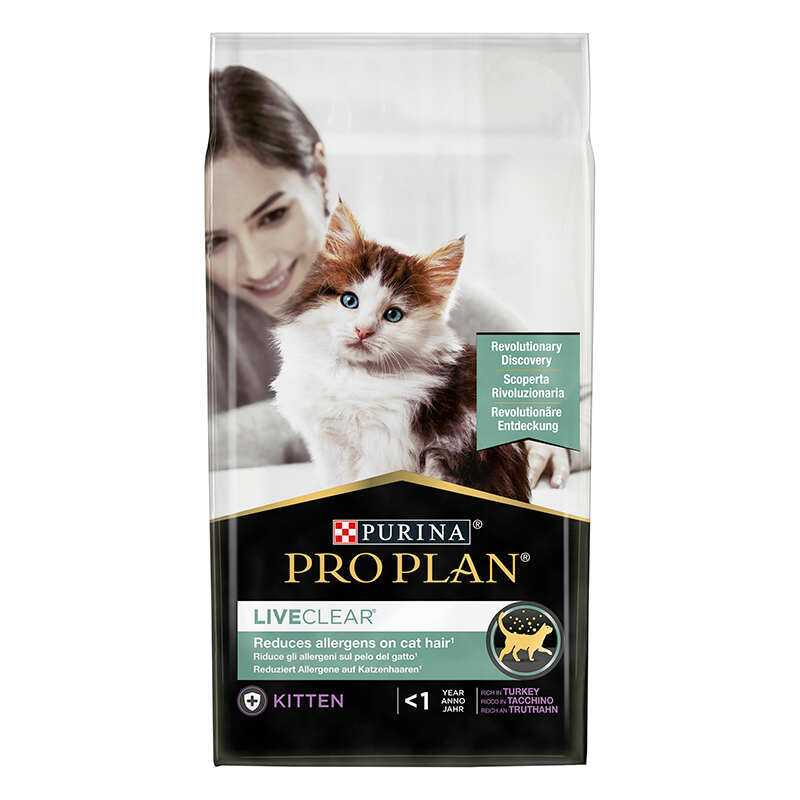 Purina Pro Plan (Пурина Про План) LiveClear Kitten - Сухой полнорационный корм с индейкой для котят (1,4 кг) в E-ZOO