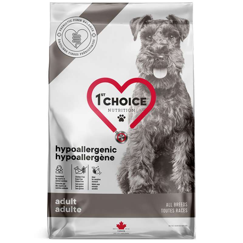 1st Choice (Фест Чойс) Hypoallergenic Adult All Breeds - Сухой гипоаллергенный корм с уткой и бататом для взрослых собак различных пород (11 кг) в E-ZOO
