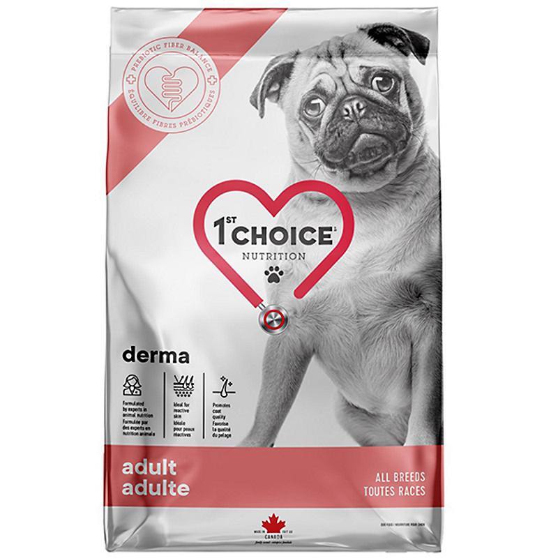 1st Choice (Фест Чойс) Adult Derma - Сухий корм з лососем і солодкою картоплею для дорослих собак з гіперчутливою шкірою (2 кг) в E-ZOO