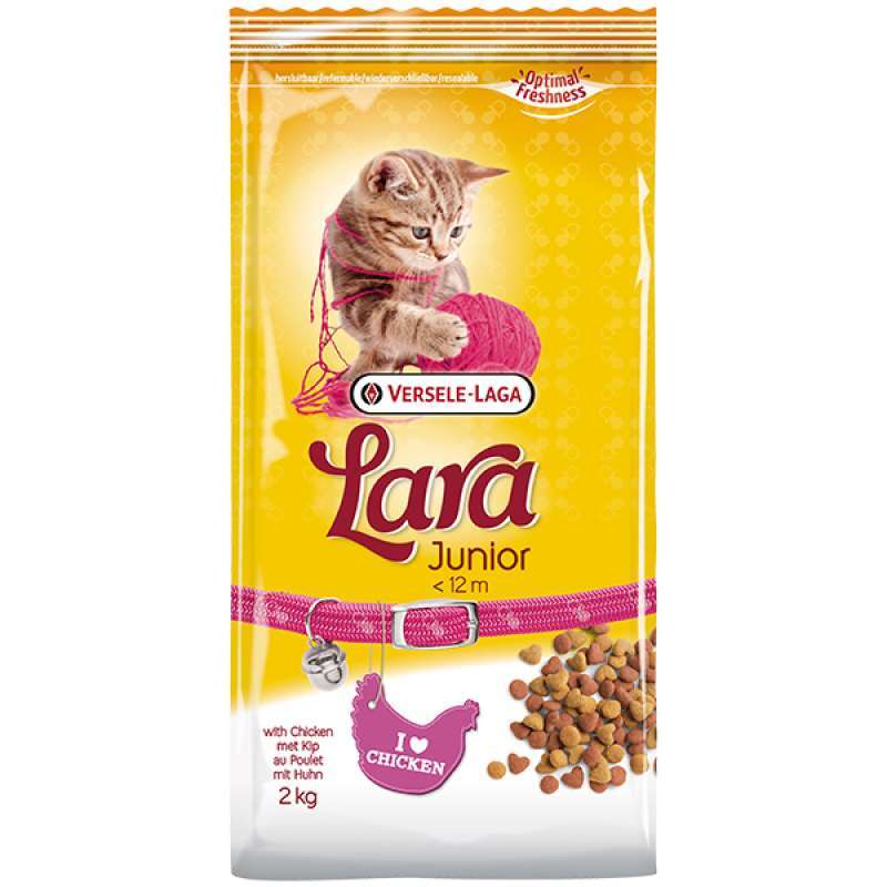 Versele-Laga (Верселе-Лага) Lara Junior - Сухой корм с курицей для котят (2 кг) в E-ZOO