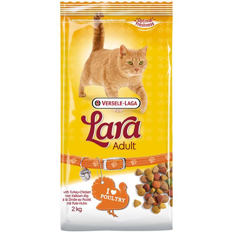 Versele-Laga (Верселе-Лага) Lara Adult with Turkey - Сухой корм с индейкой для взрослых котов (2 кг) в E-ZOO