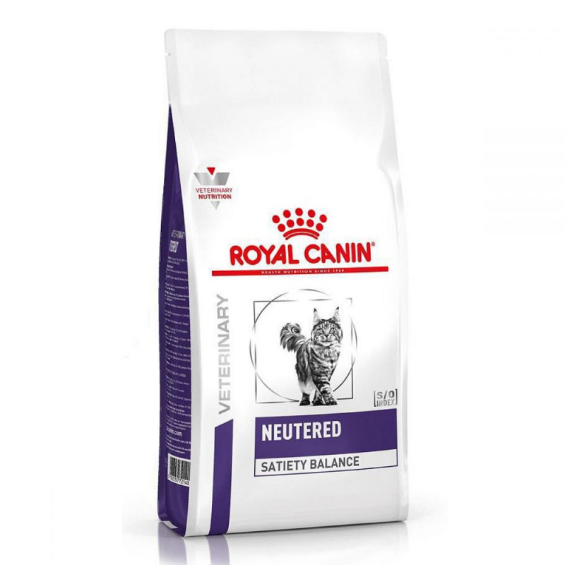 Royal Canin (Роял Канин) Neutered Satiety Balance - Ветеринарная диета с мясом птицы для стерилизованных кошек и кастрированных котов (1,5 кг) в E-ZOO