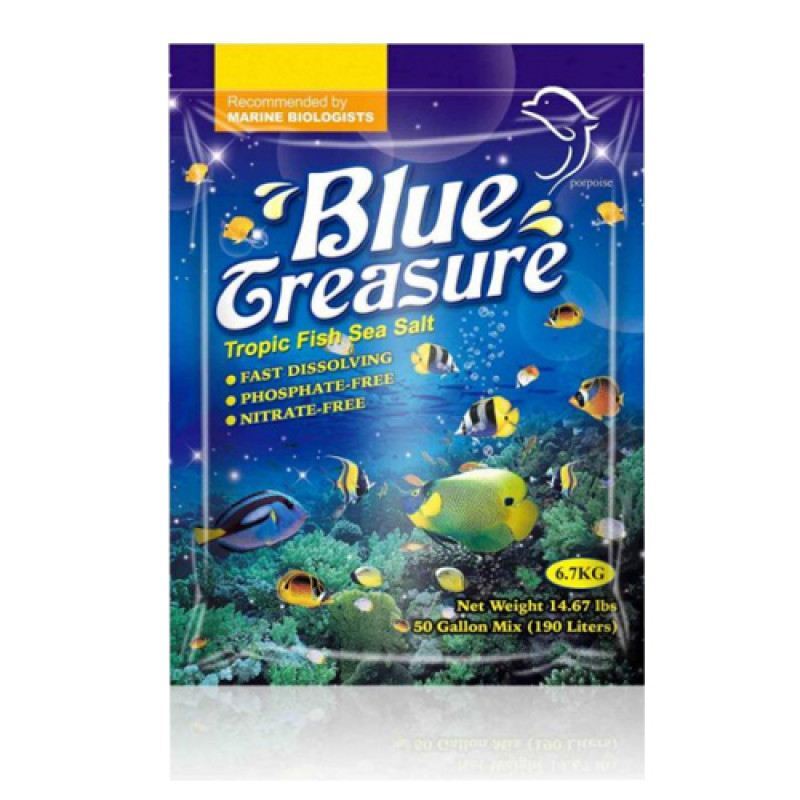 Blue Treasure (Блу Трежер) Сіль для тропічних риб (6,7 кг) в E-ZOO