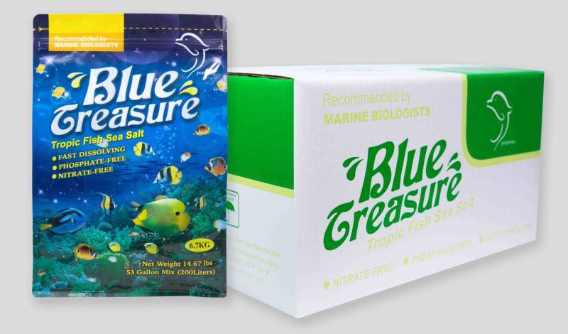 Blue Treasure (Блу Трежер) Сіль для тропічних риб (6,7 кг) в E-ZOO