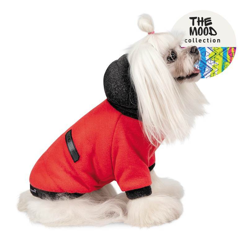 Pet Fashion (Пет Фешн) The Mood Holiday- Толстовка для собак (червона) (XS-2 (26-28 см)) в E-ZOO