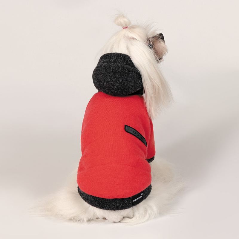 Pet Fashion (Пет Фешн) The Mood Holiday- Толстовка для собак (червона) (XS-2 (26-28 см)) в E-ZOO