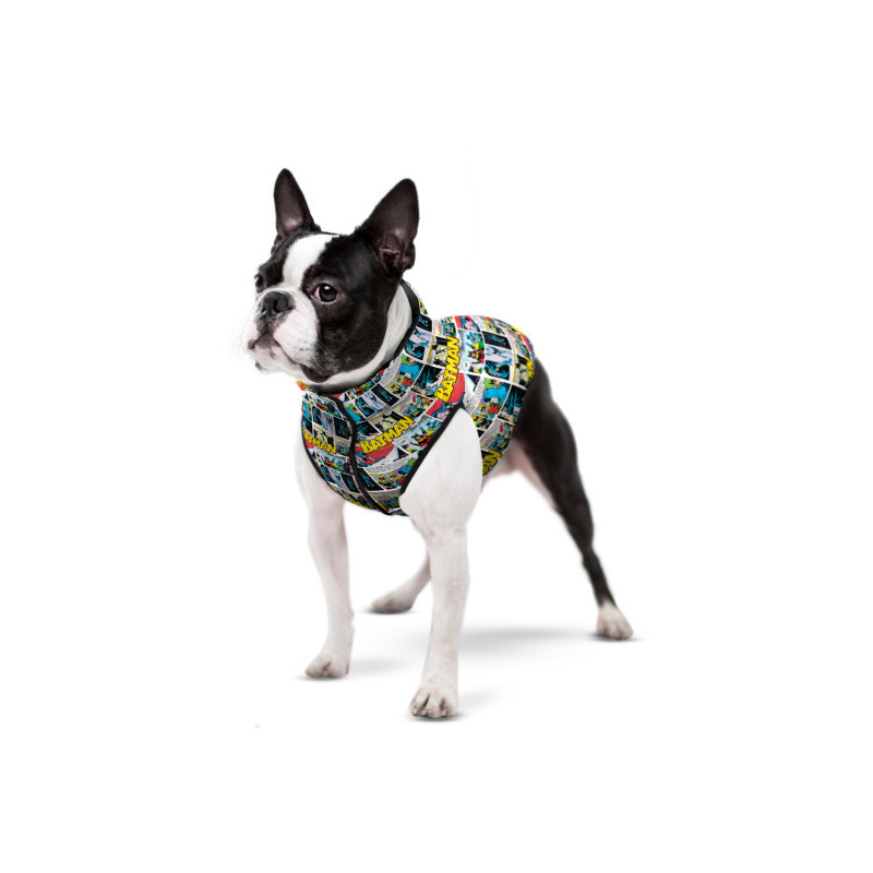 Collar (Коллар) WAUDOG Clothes - Курточка для собак з малюнком "Бетмен комікс" (L55 (50-55 см)) в E-ZOO