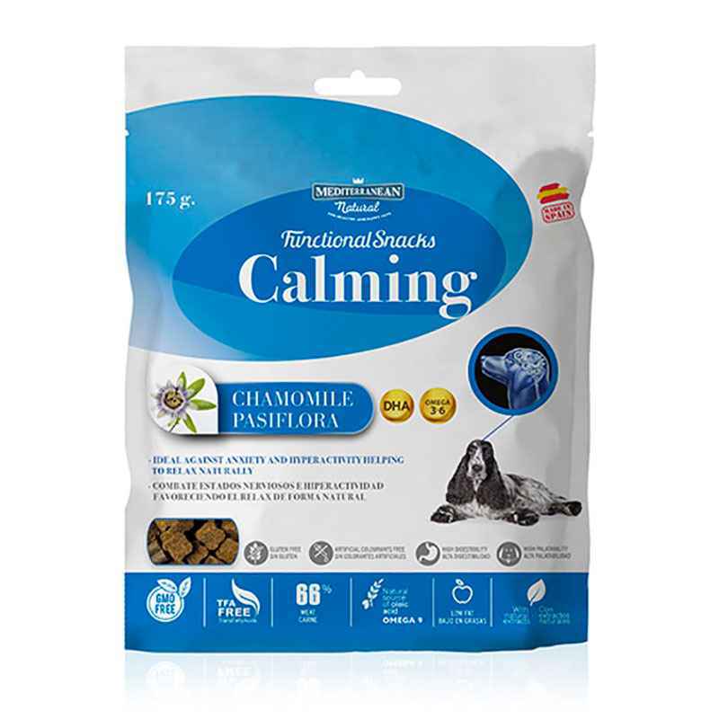 Mediterranean Natural (Медітераніан Натурал) Functional Snacks Calming - Функціональні ласощі для собак із заспокійливим ефектом (175 г) в E-ZOO
