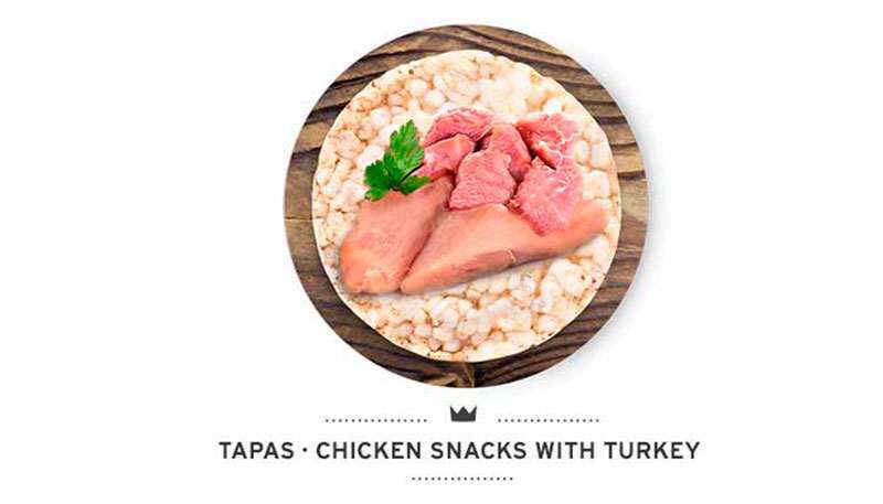 Mediterranean Natural (Медітераніан Натурал) Tapas Gourmet Chicken&Turkey – Натуральні ласощі з куркою та індичкою для собак (190 г) в E-ZOO
