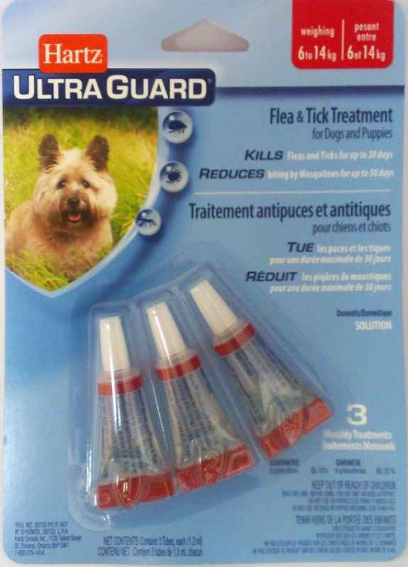 Hartz UltraGuard Flea Tick Drops for Dogs and Puppies 3 1 E ZOO