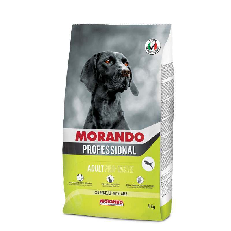 Morando (Морандо) Professional Adult Pro-Taste Lamb - Сухой корм с ягненком для взрослых собак (4 кг) в E-ZOO