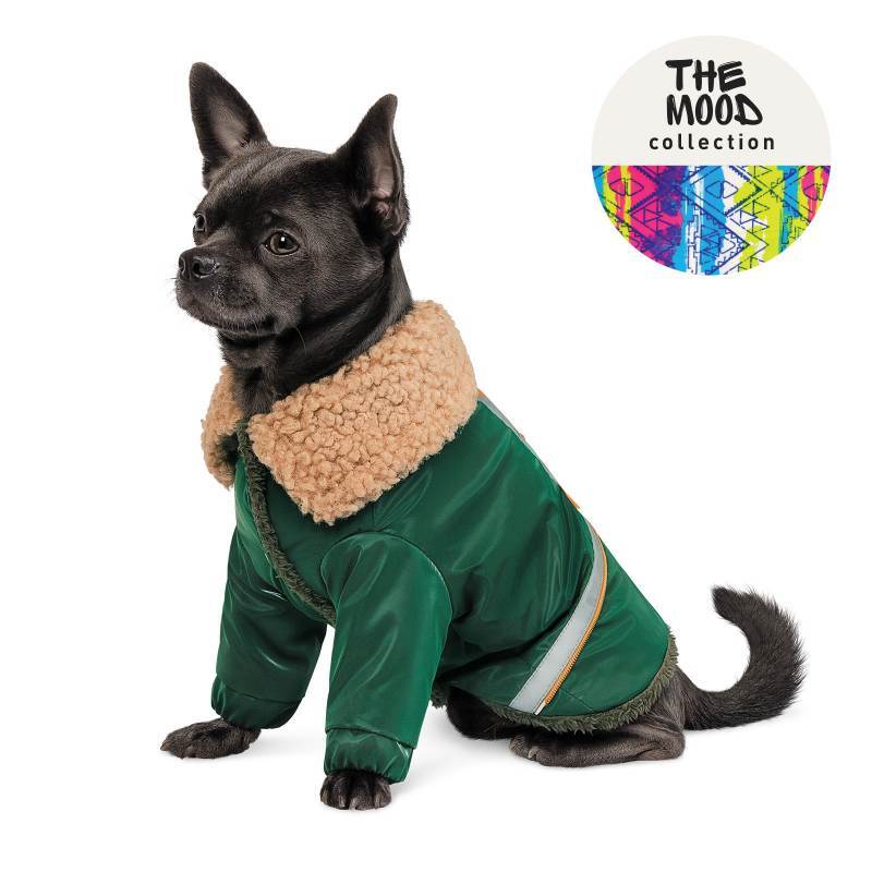 Pet Fashion (Пет Фешн) The Mood Joy - Костюм для собак (зелений/жовтий) (XS (23-26 см)) в E-ZOO