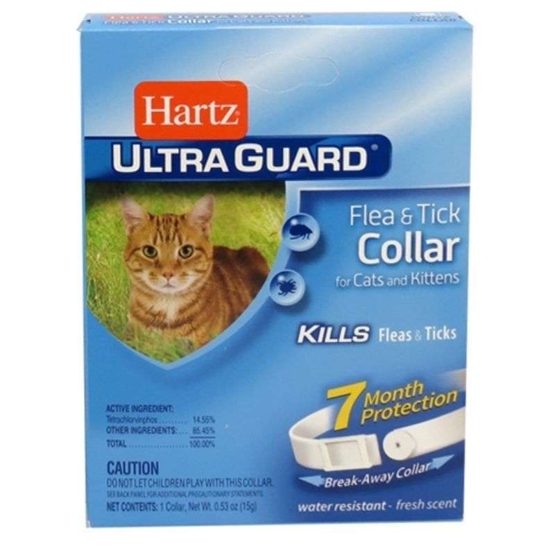 Hartz (Хартс) UltraGuard Flea&Tick Collar for Cats and Kittens - Нашийник для котів і кошенят від паразитів (27-30 см) в E-ZOO