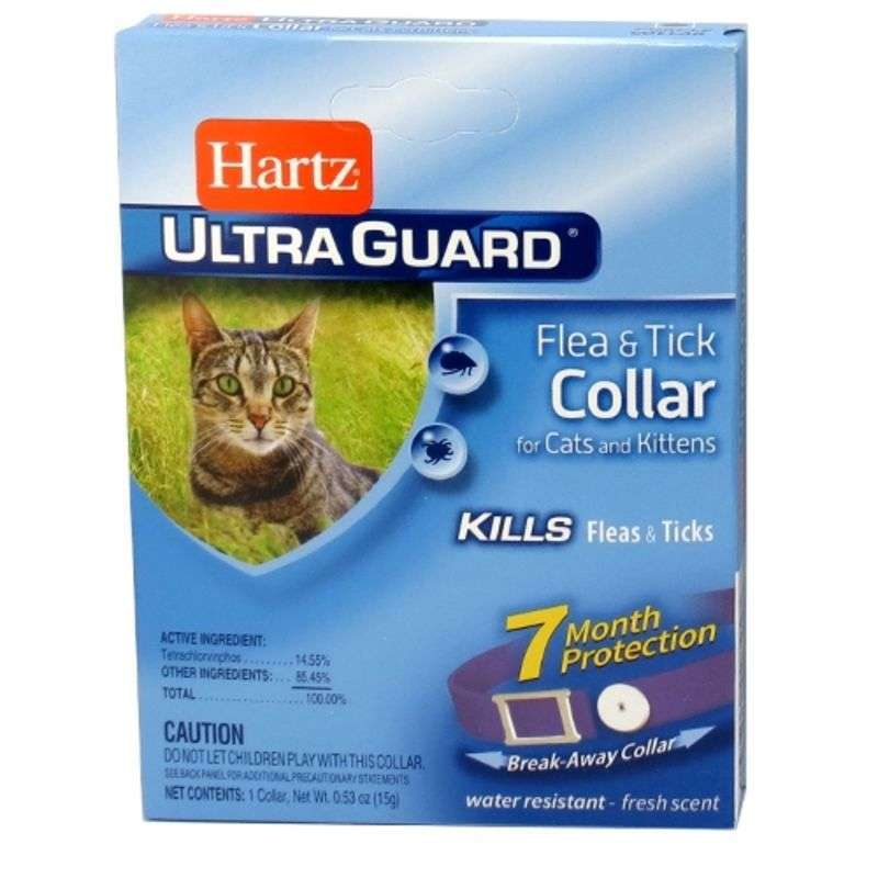 Hartz (Хартс) UltraGuard Flea&Tick Collar for Cats and Kittens - Нашийник для котів і кошенят від паразитів (27-30 см) в E-ZOO