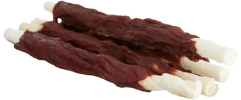 Trixie (Трикси) Denta Fun Chewing Roll Mix – Жевательные палочки-роллы с говядиной, ягнёнком, курицей для собак (250 г / 10 см) в E-ZOO