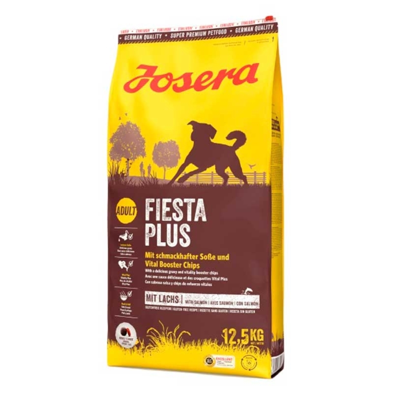 Купити Josera (Йозера) FiestaPlus – Сухий корм з лососем і домашньою птицею для собак: відгуки, опис - Київ