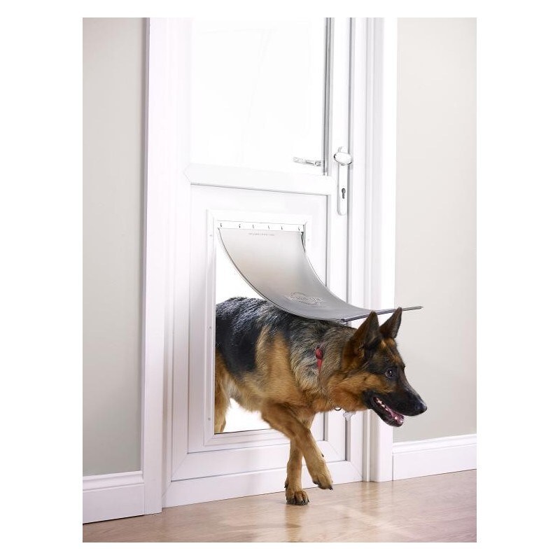 PetSafe (ПетСейф) Staywell Aluminium Large - Дверца для собак крупных пород с аллюминиевой рамой в E-ZOO