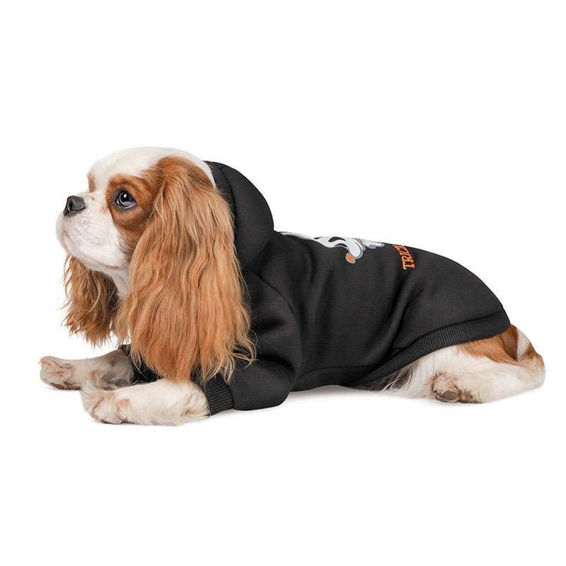 Pet Fashion (Пет Фешн) Trick or Treat Casper – Толстовка з принтом Каспера для собак (чорна) (XS (23-26 см)) в E-ZOO