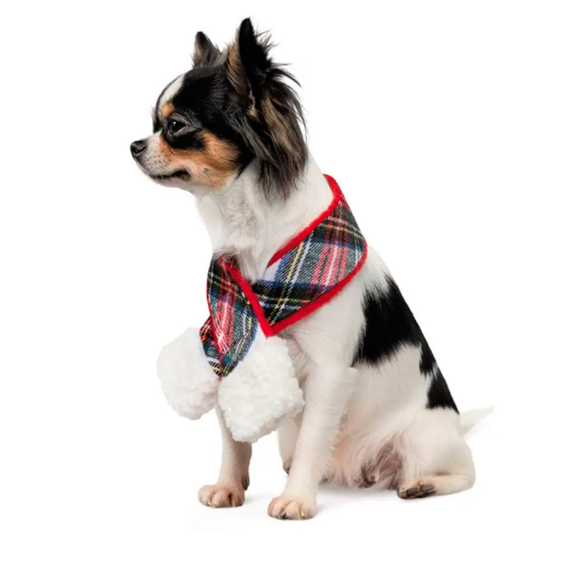 Pet Fashion (Пет Фешн) Happy – Шарф зимовий для котів і собак (червоний) (XS-S (28-44 см)) в E-ZOO
