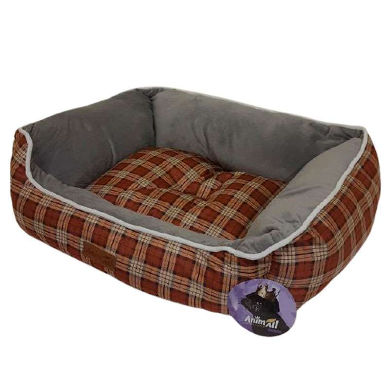 AnimAll (ЕнімАлл) Nena Soft – Лежак Нена Софт з покриттям антикіготь для собак і котів (65x51x18 см) в E-ZOO