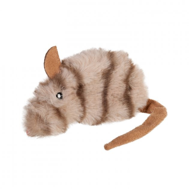 GiGwi (ГиГви) Catnip - Игрушка для котов Мышка с кошачьей мятой (10 см) в E-ZOO