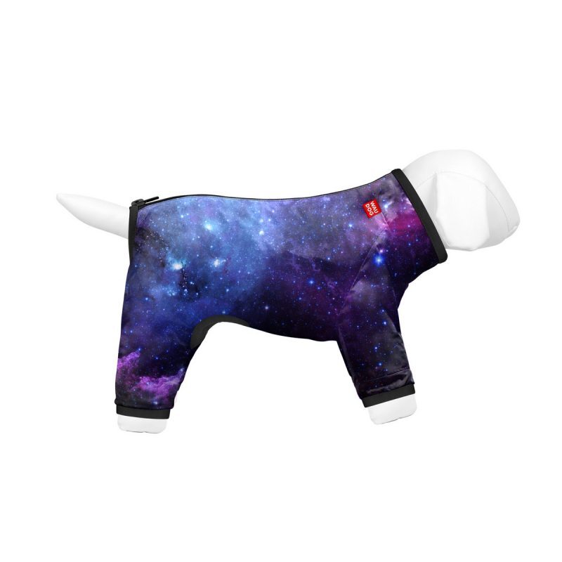 Collar (Коллар) WAUDOG Clothes - Дождевик для собак с рисунком "NASA21" (L50 (47-50 см)) в E-ZOO