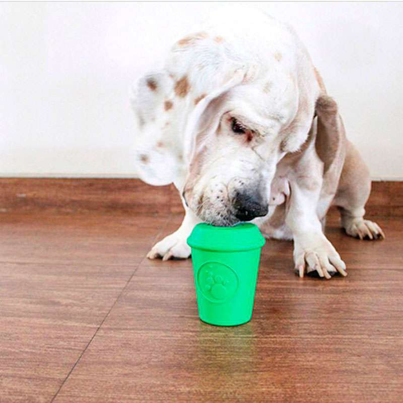 SodaPup (Сода Пап) Coffee Cup – Іграшка-диспенсер для ласощів з суперміцного матеріалу Чашка кави для собак (L) в E-ZOO