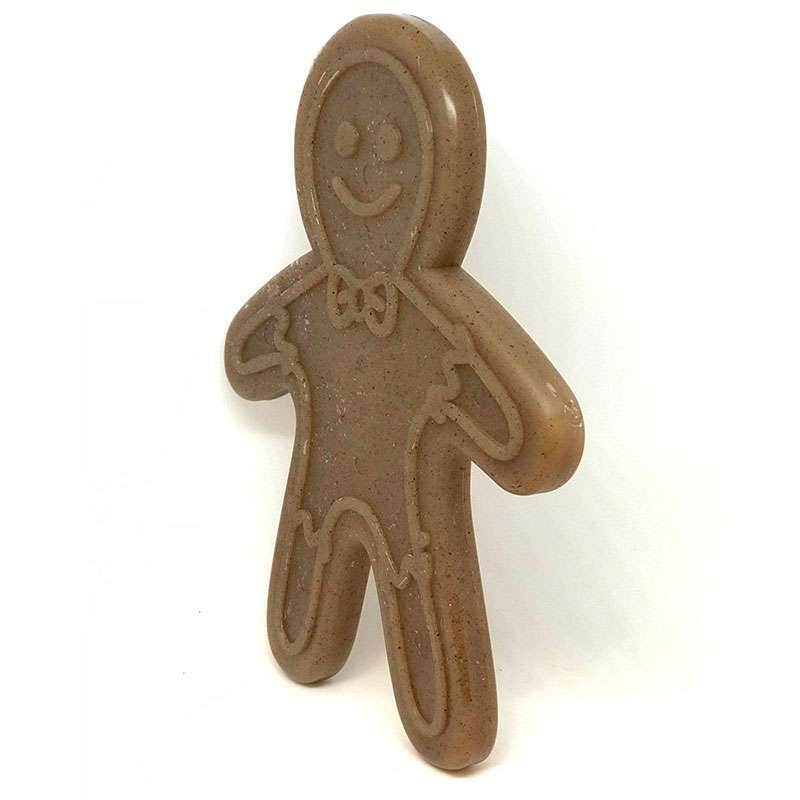SodaPup (Сода Пап) Nylon Gingerbread Man – Игрушка жевательная Пряничный человечек из суперпрочного материала для собак (17х13 см) в E-ZOO