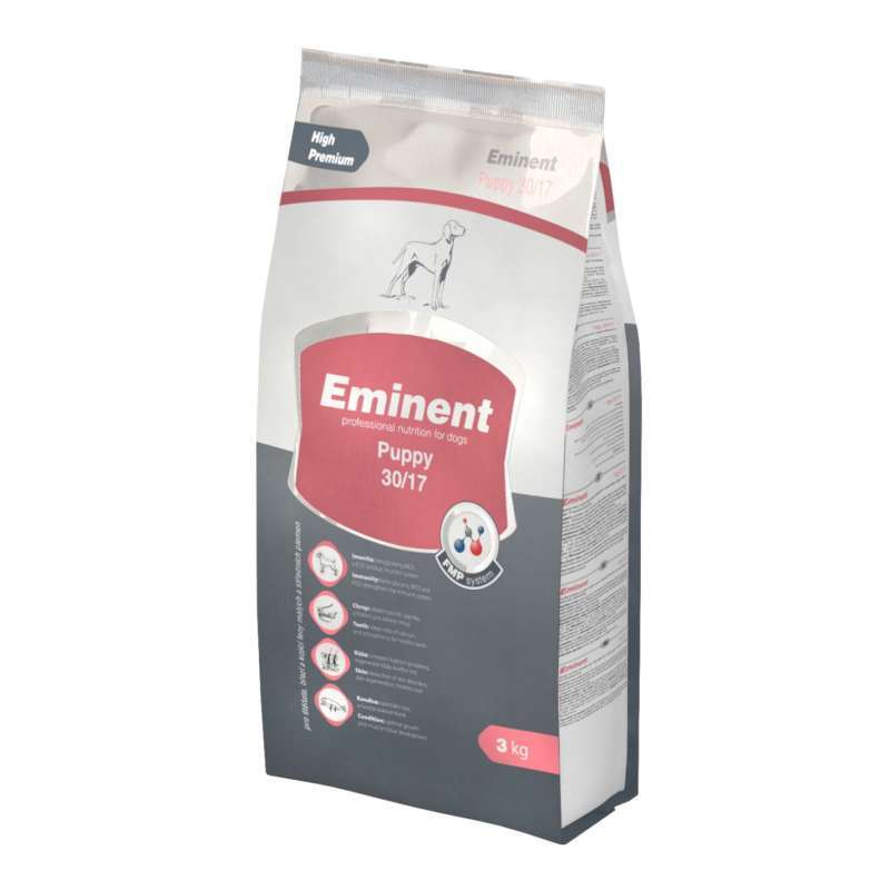 Eminent (Эминент) Puppy 30/17 - Полнорационный корм с курицей для щенков, беременных и кормящих собак мелких и средних пород (3 кг) в E-ZOO