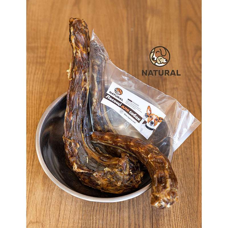 Natural (Натураль) Ласощі сушені – шия індича для собак (250 г (1 шт.)) в E-ZOO