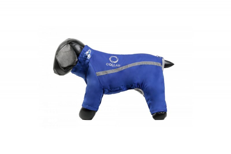 Collar (Коллар) Теремок - Комбинезон для собак демисезонный (синий) (L58 (55-58 см)) в E-ZOO