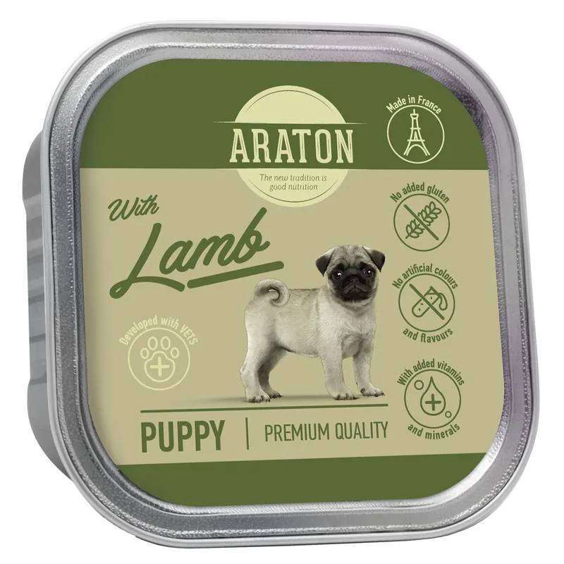 Araton (Аратон) Puppy with Lamb - Вологий корм з ягням для цуценят (150 г) в E-ZOO