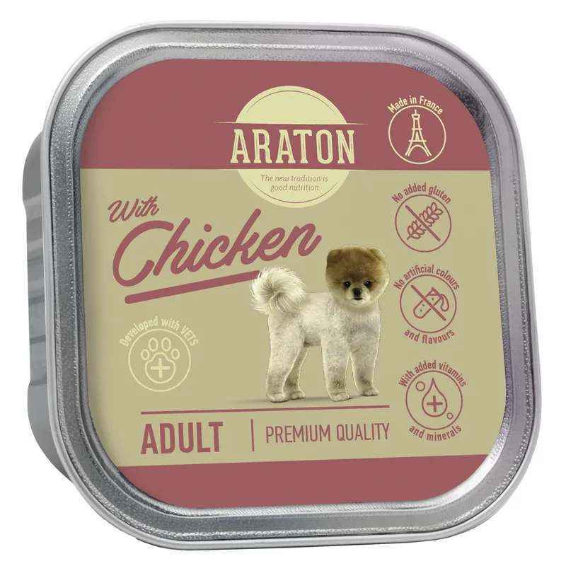 Araton (Аратон) Adult with Chicken - Влажный корм с курицей для взрослых собак (150 г) в E-ZOO