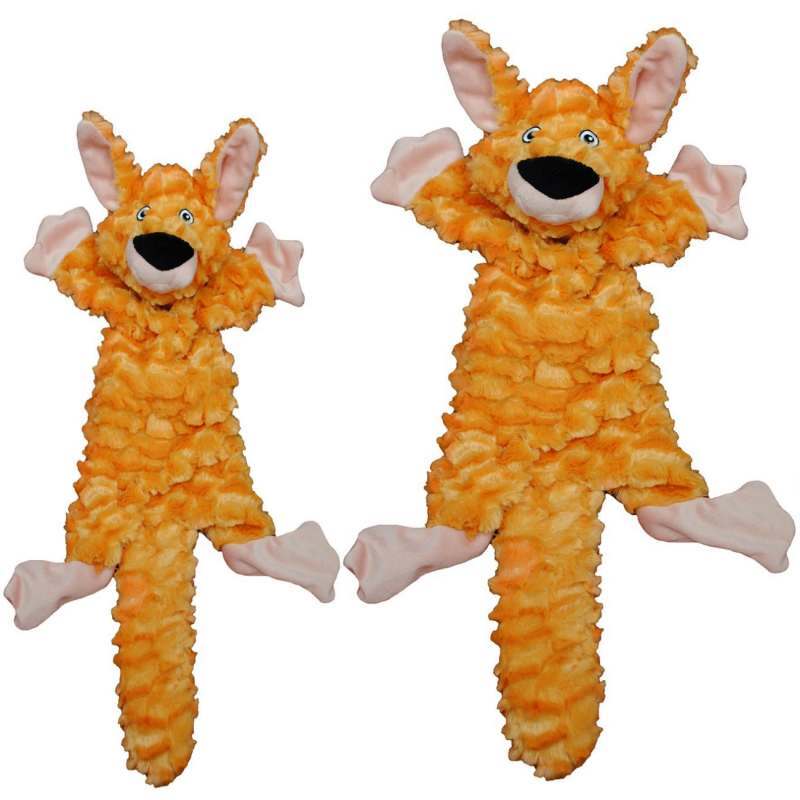 Jolly Pets (Джоллі Петс) FAT TAIL Kangaroo – Іграшка-пискавка Кенгуру для собак (18 см) в E-ZOO