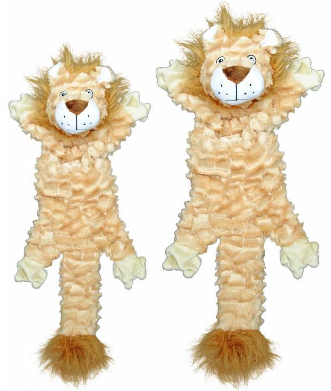 Jolly Pets (Джолли Пэтс) FAT TAIL Lion – Игрушка-пищалка Лев для собак (18 см) в E-ZOO