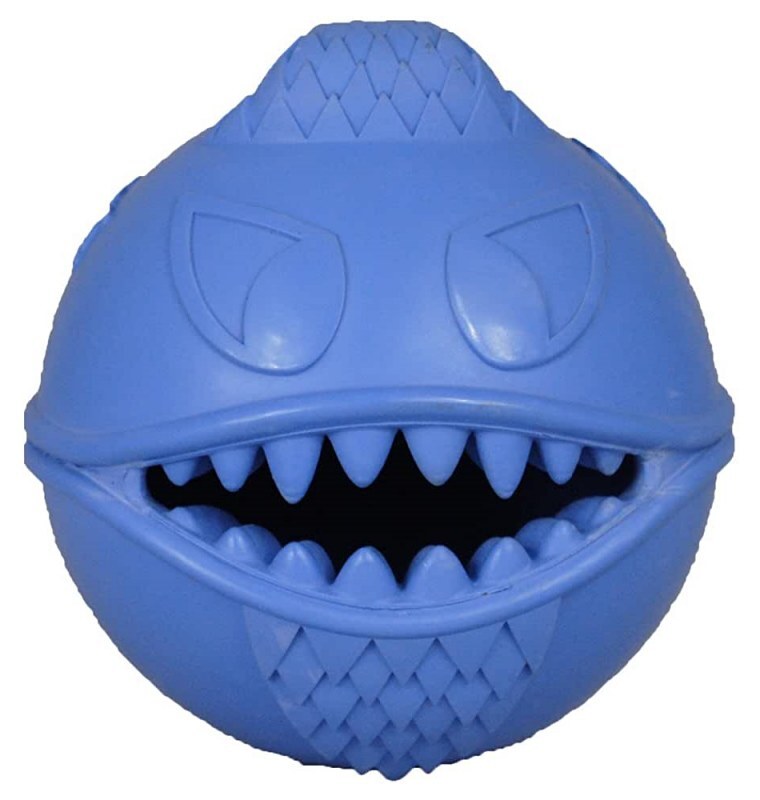 Jolly Pets (Джолли Пэтс) MONSTER BALL – Игрушка мяч для лакомств Монстр-Мячик для собак (9 см) в E-ZOO