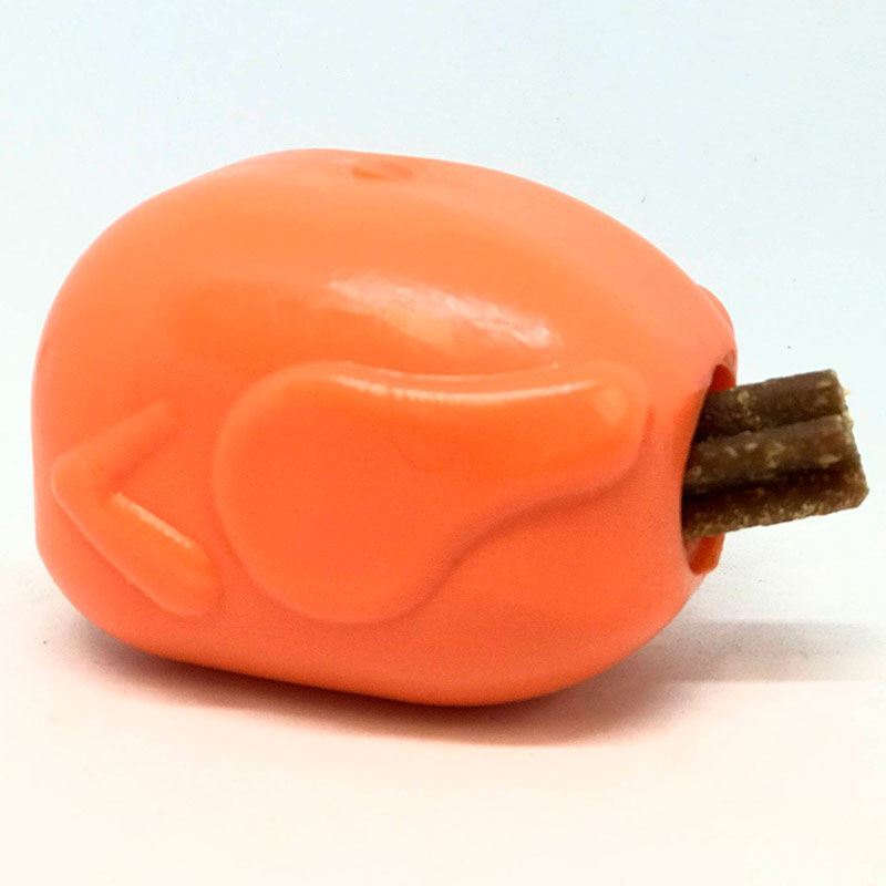 SodaPup (Сода Пап) Turkey Treat Dispenser – Жевательная игрушка-диспенсер Индейка для лакомств из суперпрочного материала для собак (M) в E-ZOO
