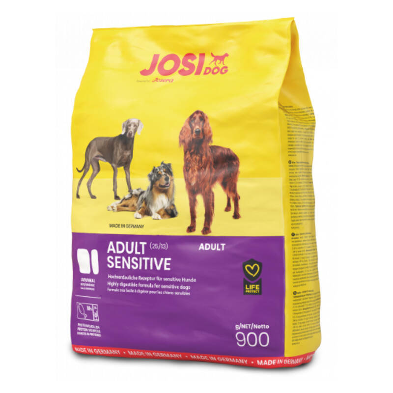 JosiDog (ЙозіДог) by Josera Adult Sensitive 25/13 - Сухий корм для дорослих собак з чутливим травленням (900 г) в E-ZOO