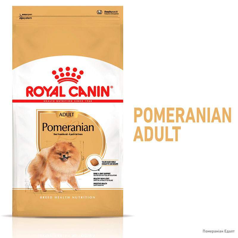 Royal Canin (Роял Канін) Pomeranian Adult – Сухий корм з птицею для дорослих собак породи Померанський шпиц (500 г) в E-ZOO