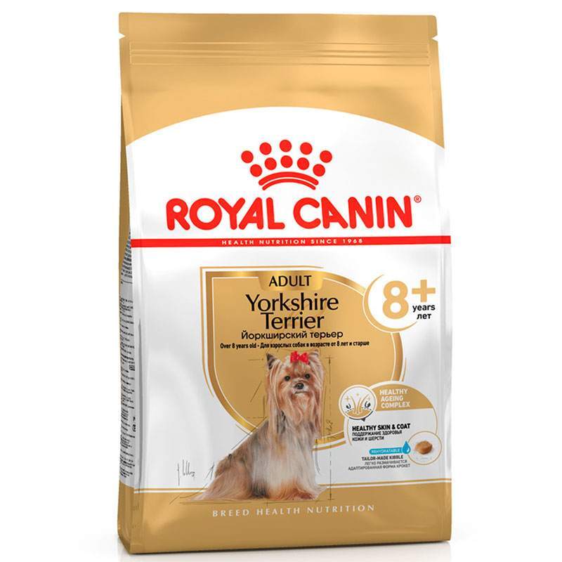 Royal Canin (Роял Канин) Yorkshire Terrier Ageing 8+ – Сухой корм с птицей для Йоркширских терьеров старше 8 лет (1,5 кг) в E-ZOO
