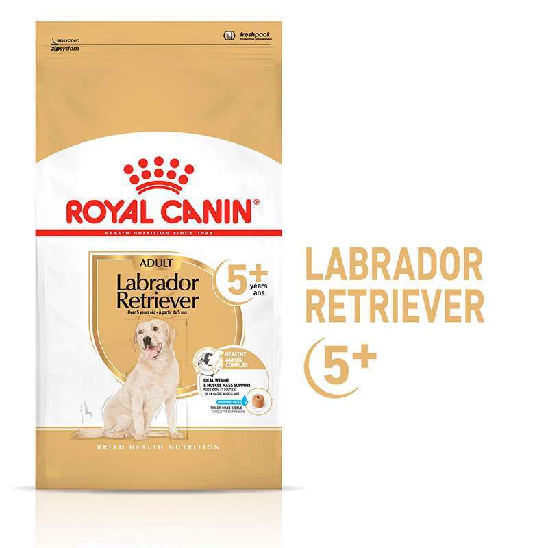 Royal Canin (Роял Канин) Labrador Retriever Ageing 5+ – Сухой корм с птицей для собак породы Лабрадор Ретривер старше 5 лет (12 кг) в E-ZOO